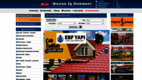 What Bursaisrehberi.org website looked like in 2021 (3 years ago)