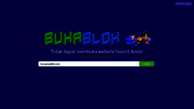 What Bukablok.com website looked like in 2021 (3 years ago)