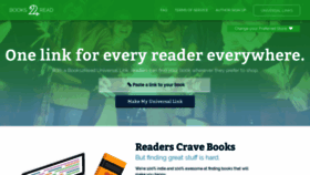 What Books2read.com website looked like in 2021 (3 years ago)
