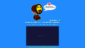 What Blablaland.co website looked like in 2021 (3 years ago)