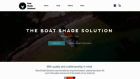 What Boatshadesolutions.com website looked like in 2021 (3 years ago)