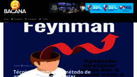 What Bacananews.com.br website looked like in 2021 (4 years ago)