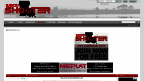 What Bayoushooter.com website looked like in 2021 (3 years ago)