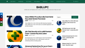 What Bablupc.com website looked like in 2021 (3 years ago)