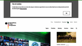 What Bmel.de website looked like in 2021 (3 years ago)