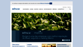 What Bunge.com.br website looked like in 2021 (3 years ago)