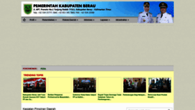 What Beraukab.go.id website looked like in 2021 (3 years ago)
