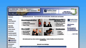 What Bankkaufmann.com website looked like in 2021 (3 years ago)