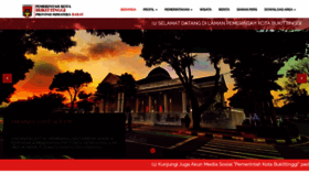 What Bukittinggikota.go.id website looked like in 2021 (3 years ago)