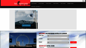 What Besthotelsinlondon.co.uk website looked like in 2021 (3 years ago)