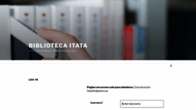 What Bibliotecaitata.net website looked like in 2021 (3 years ago)