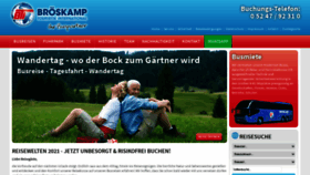 What Broeskamp-online.de website looked like in 2021 (3 years ago)