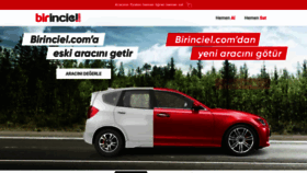 What Birinciel.com website looked like in 2021 (4 years ago)