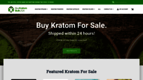 What Buykratombulkusa.com website looked like in 2021 (3 years ago)