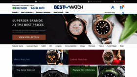 What Bestwatch.sg website looked like in 2021 (3 years ago)
