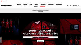 What Boutique-rugby.com website looked like in 2021 (3 years ago)