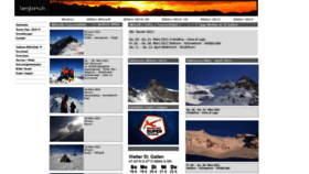 What Bergborn.ch website looked like in 2021 (4 years ago)
