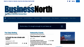 What Businessnorth.com website looked like in 2021 (3 years ago)