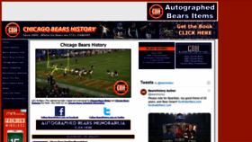 What Bearshistory.com website looked like in 2021 (3 years ago)