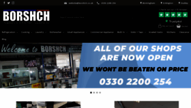 What Borshch.co.uk website looked like in 2021 (3 years ago)