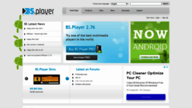 What Bsplayer.org website looked like in 2021 (3 years ago)