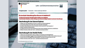 What Bmf-steuerrechner.de website looked like in 2021 (3 years ago)