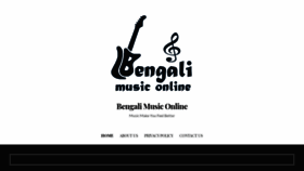 What Bengalimusiconline.com website looked like in 2021 (3 years ago)