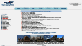 What Baudelet.net website looked like in 2021 (4 years ago)