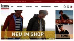 What Bruns-grosse-groessen.de website looked like in 2021 (3 years ago)