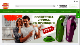 What Borner.ru website looked like in 2021 (3 years ago)