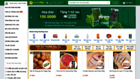 What Bachhoaxanh.com website looked like in 2021 (3 years ago)