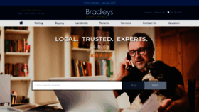What Bradleys-estate-agents.co.uk website looked like in 2021 (3 years ago)