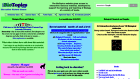 What Biotopics.co.uk website looked like in 2021 (2 years ago)