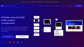 What Bitsrc.io website looked like in 2021 (3 years ago)