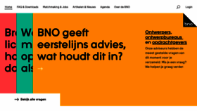 What Bno.nl website looked like in 2021 (3 years ago)