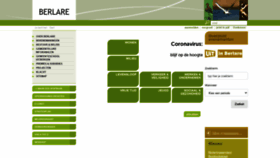 What Berlare.be website looked like in 2021 (2 years ago)