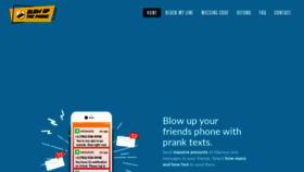 What Blowupthephone.com website looked like in 2021 (3 years ago)
