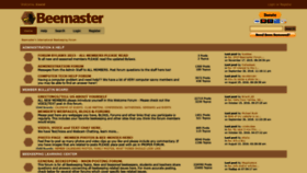 What Beemaster.com website looked like in 2021 (3 years ago)