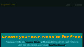 What Blogdemls.com website looked like in 2021 (3 years ago)