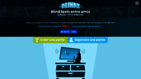What Blindz.fr website looked like in 2021 (3 years ago)