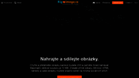 What Bigimage.cz website looked like in 2021 (3 years ago)