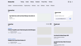 What Backupotak.com website looked like in 2021 (4 years ago)