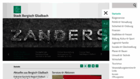 What Bergischgladbach.de website looked like in 2021 (3 years ago)