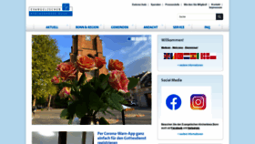What Bonn-evangelisch.de website looked like in 2021 (2 years ago)
