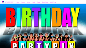 What Birthdaypartypix.co.uk website looked like in 2021 (3 years ago)