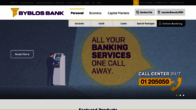 What Byblosbank.com.lb website looked like in 2021 (2 years ago)