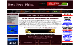 What Bestfreepicks.com website looked like in 2021 (3 years ago)