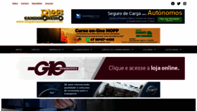 What Blogdocaminhoneiro.com website looked like in 2021 (3 years ago)