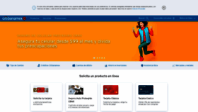 What Banamex.com website looked like in 2021 (3 years ago)