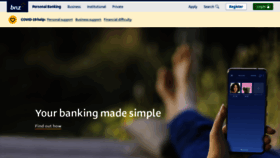 What Bnz.co.nz website looked like in 2021 (3 years ago)